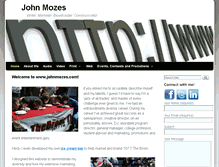 Tablet Screenshot of johnmozes.com